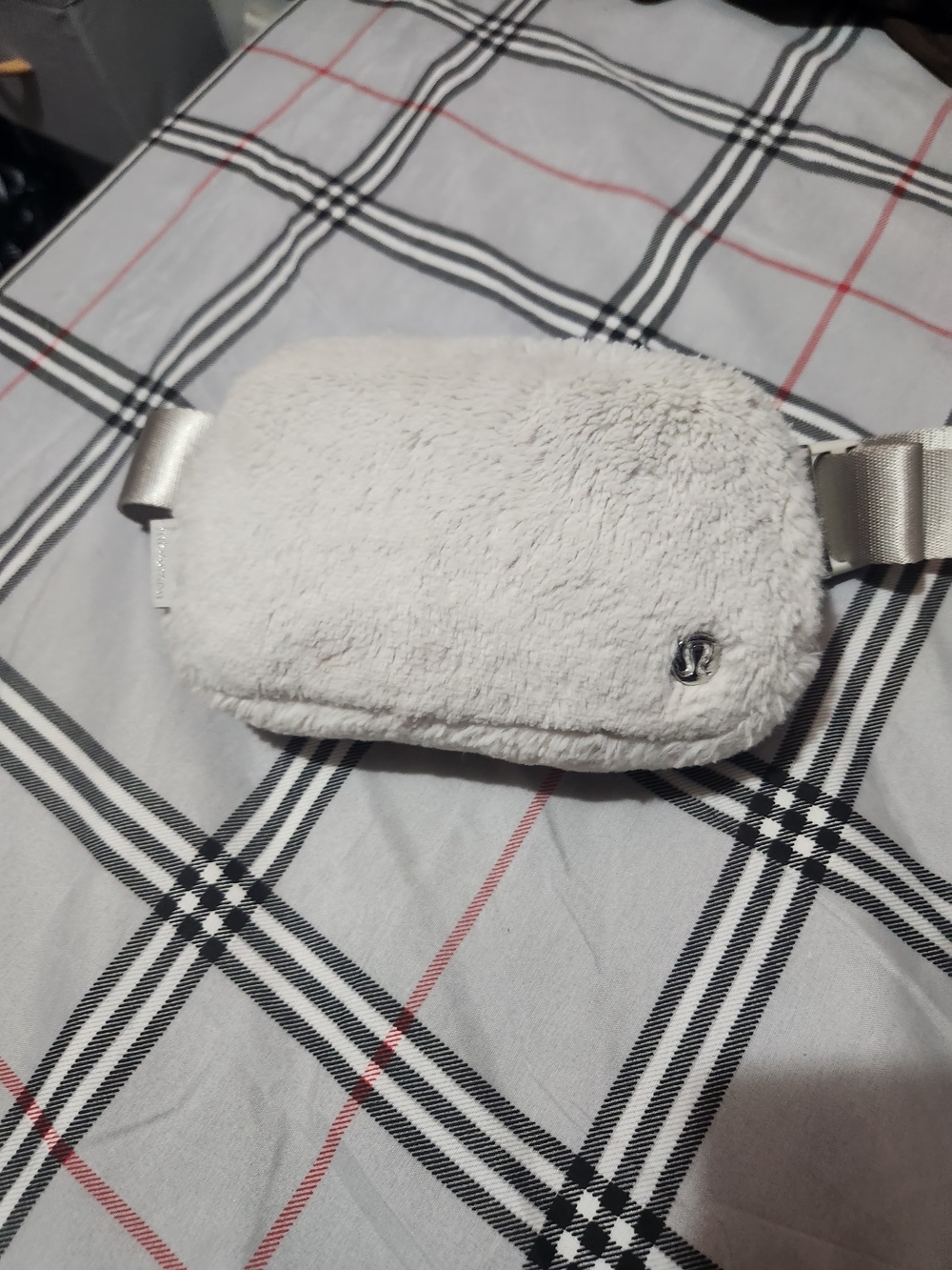 lululemon athletica Plush White Belt Bag